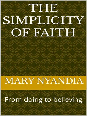 cover image of THE SIMPLICITY OF FAITH
